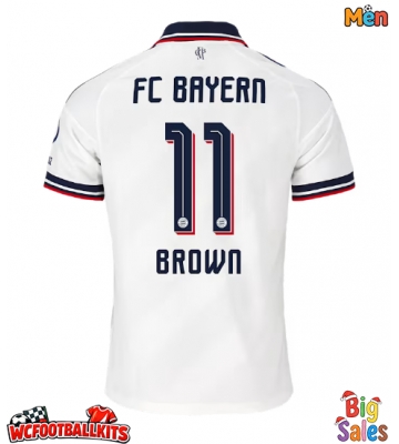 Bayern Munich Nathaniel Brown #11 Replica Away Stadium Shirt 2026-27 Short Sleeve